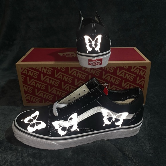 Reflective butterfly old school vans - Picture 8 of 9